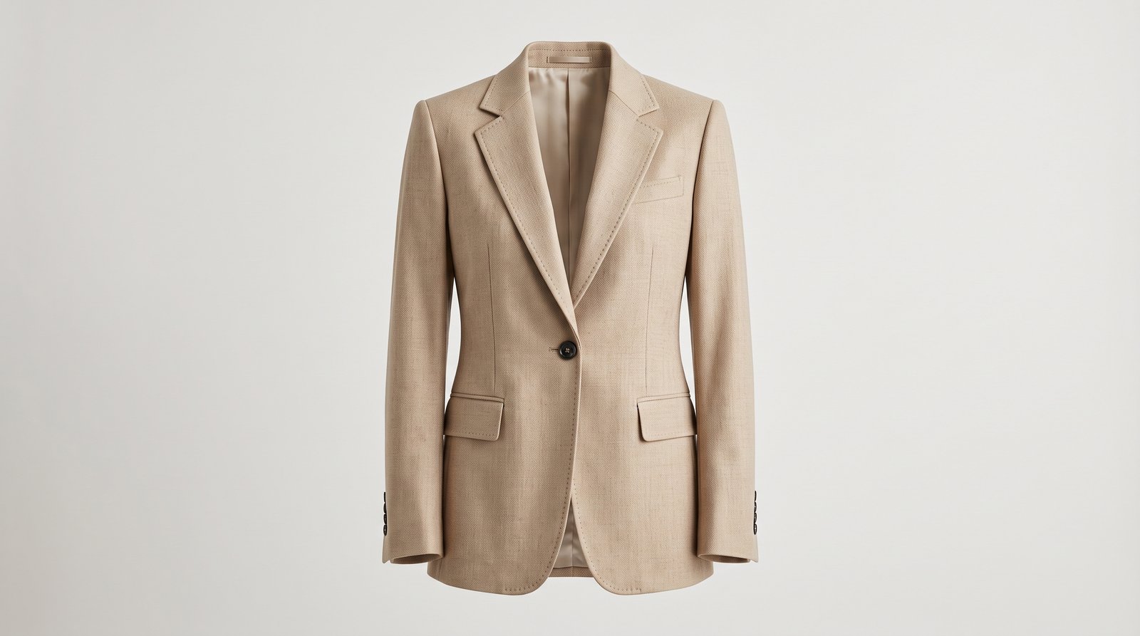 Beige blazer from the merchant catalog