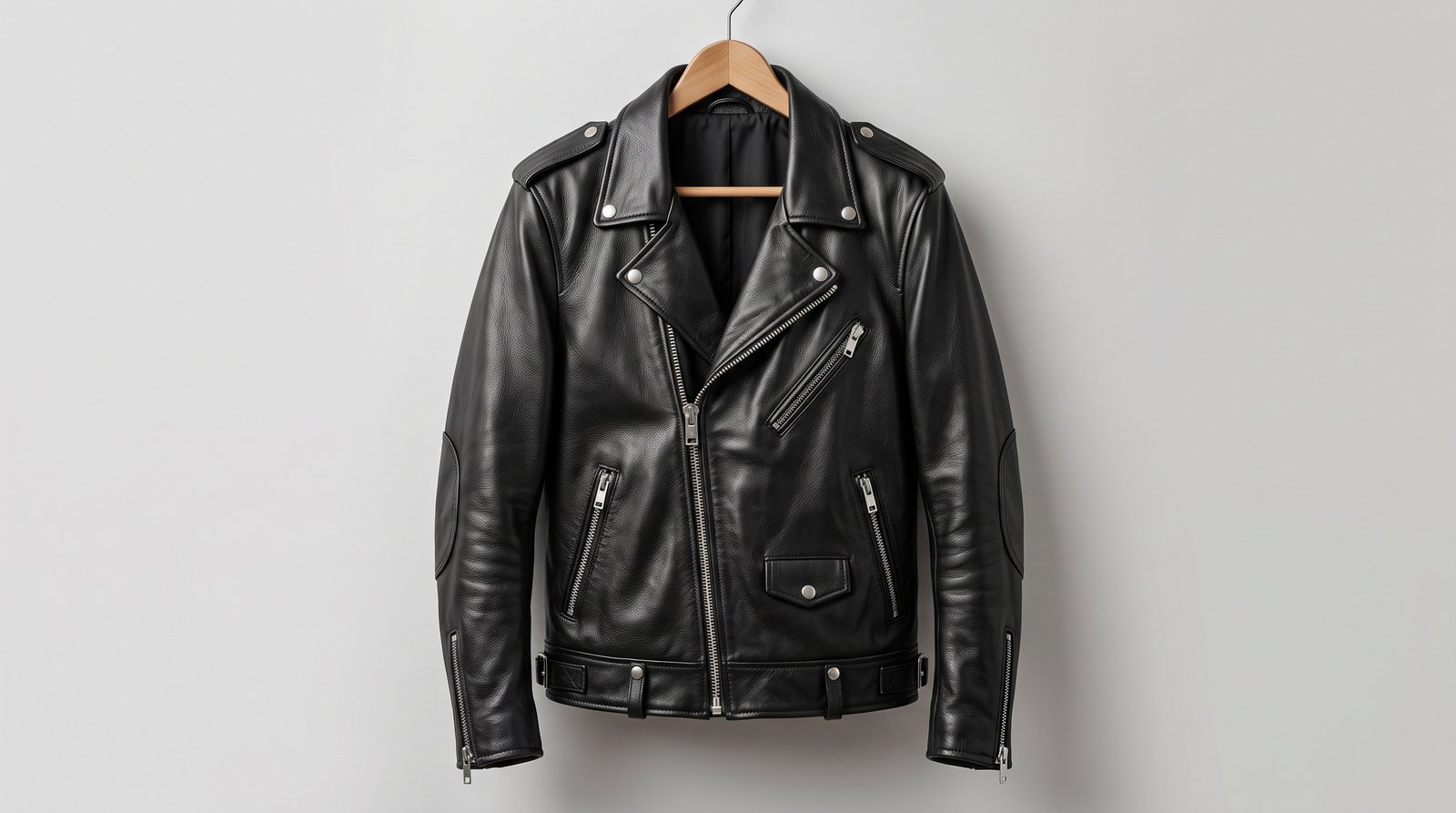 Black jacket from the merchant catalog