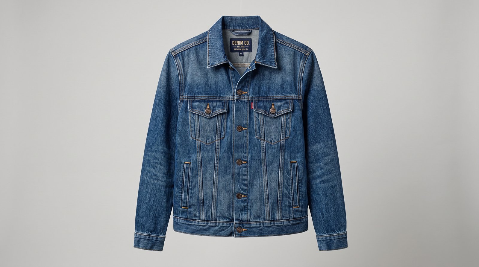 Selected denim jacket product